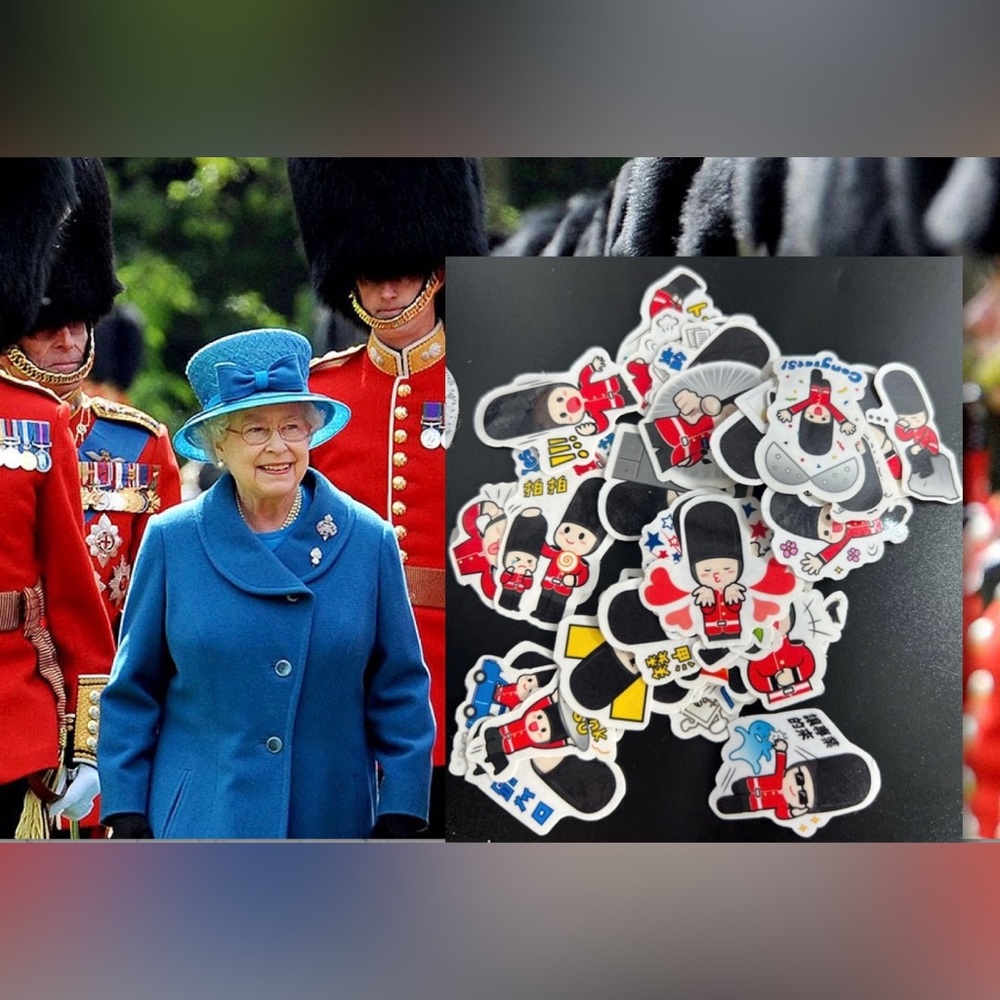 $1 London GAURD STICKERS. NEW . $1 WITH ANY $10 ORDER OR MORE.
